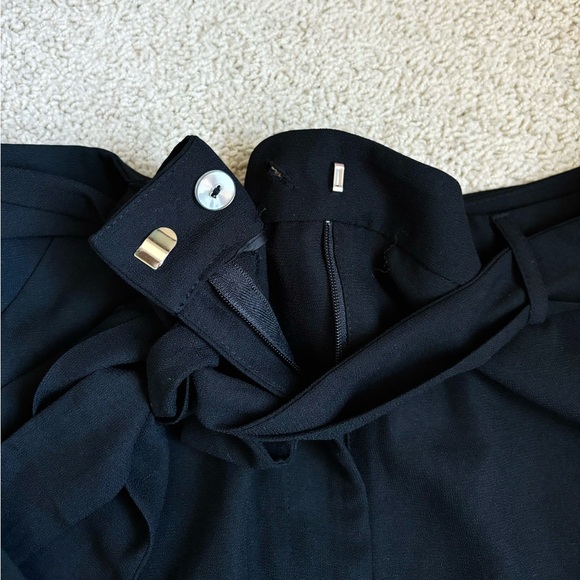 forever 21 black pleated paperbag waist trousers - Picture 11 of 14